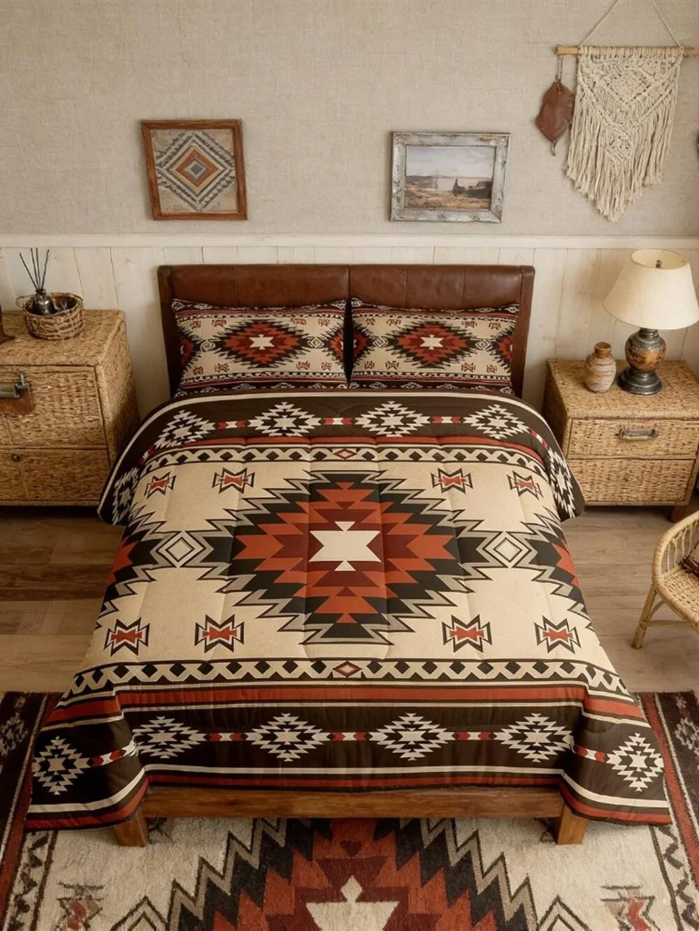 Southwestern Comforter Set Southwest Native Bedding Set for Kids Boys Girls Geom